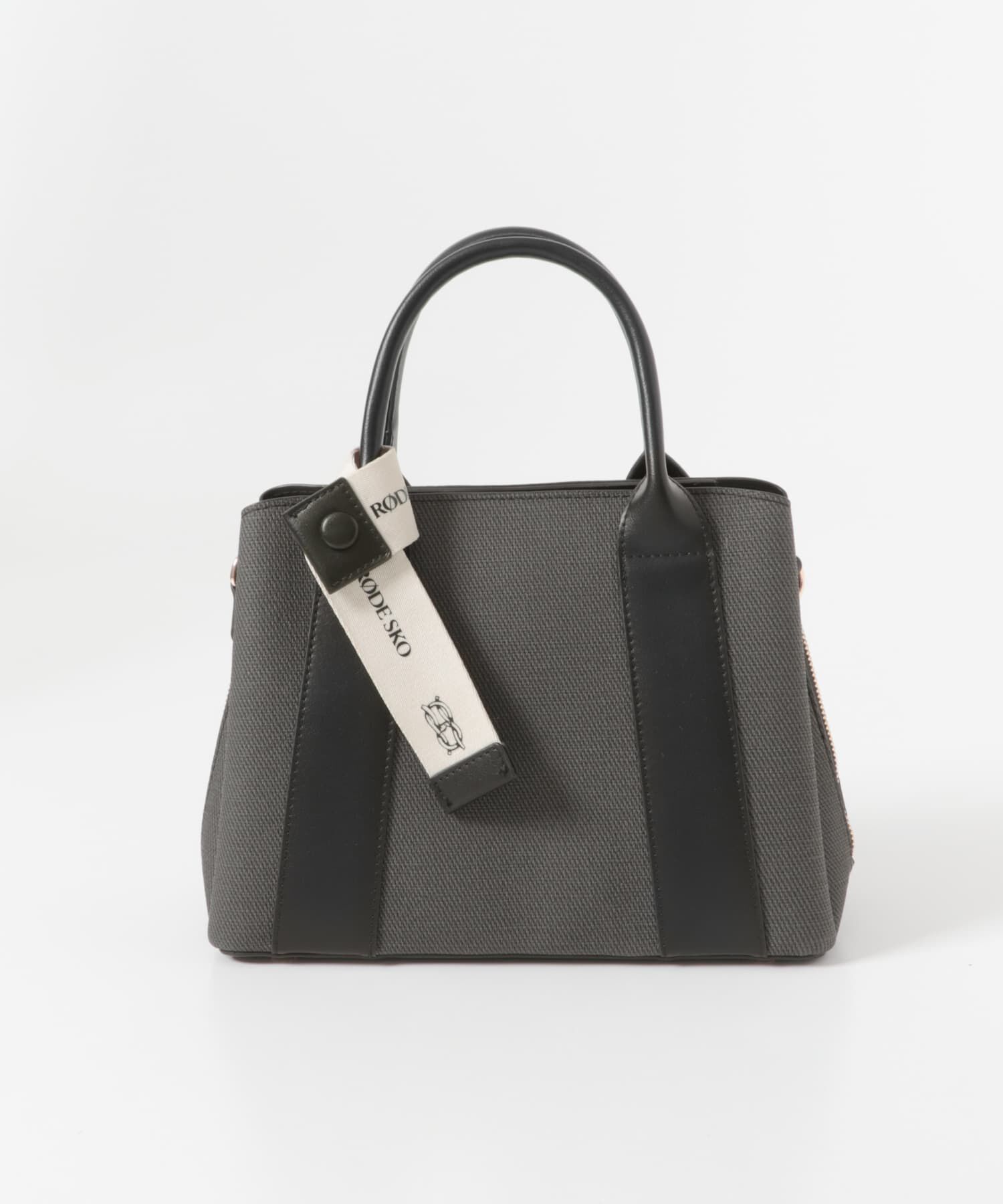 RODE SKO「ロゴリボン付2WAYハンドバッグ」|ハンドバッグ|