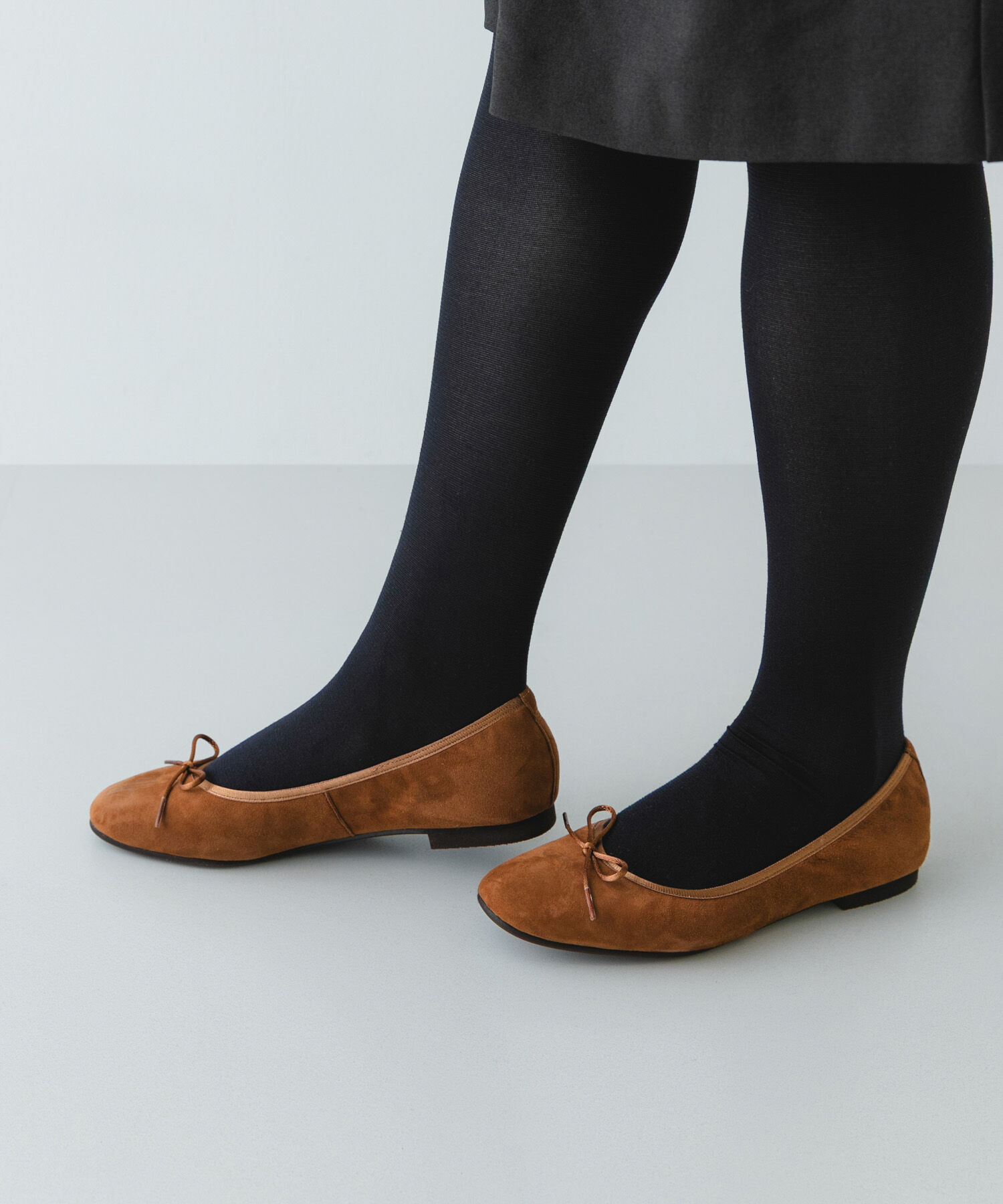 RODE SKO「『リアルレザー』シープスキンバレエシューズ」|バレエシューズ|