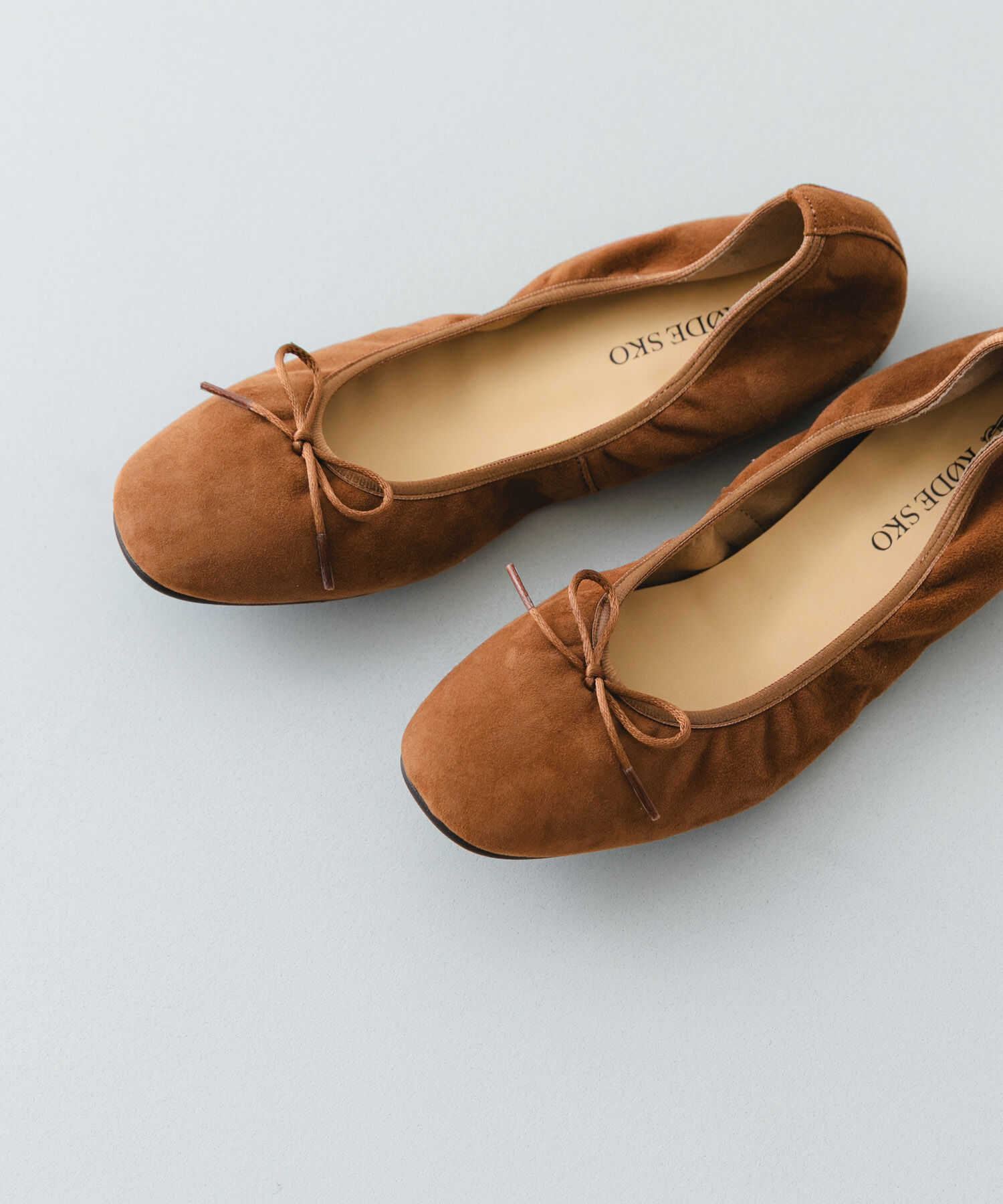 RODE SKO「『リアルレザー』シープスキンバレエシューズ」|バレエシューズ|