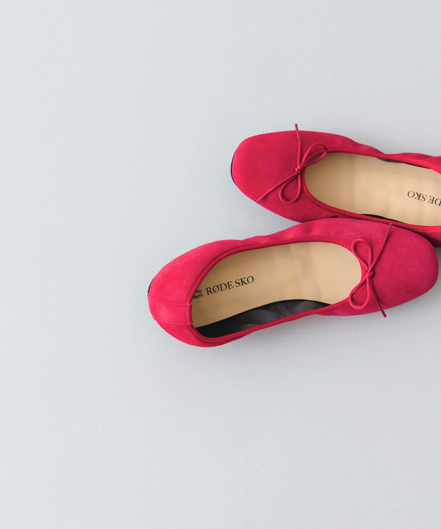 RODE SKO「『リアルレザー』シープスキンバレエシューズ」|バレエシューズ|