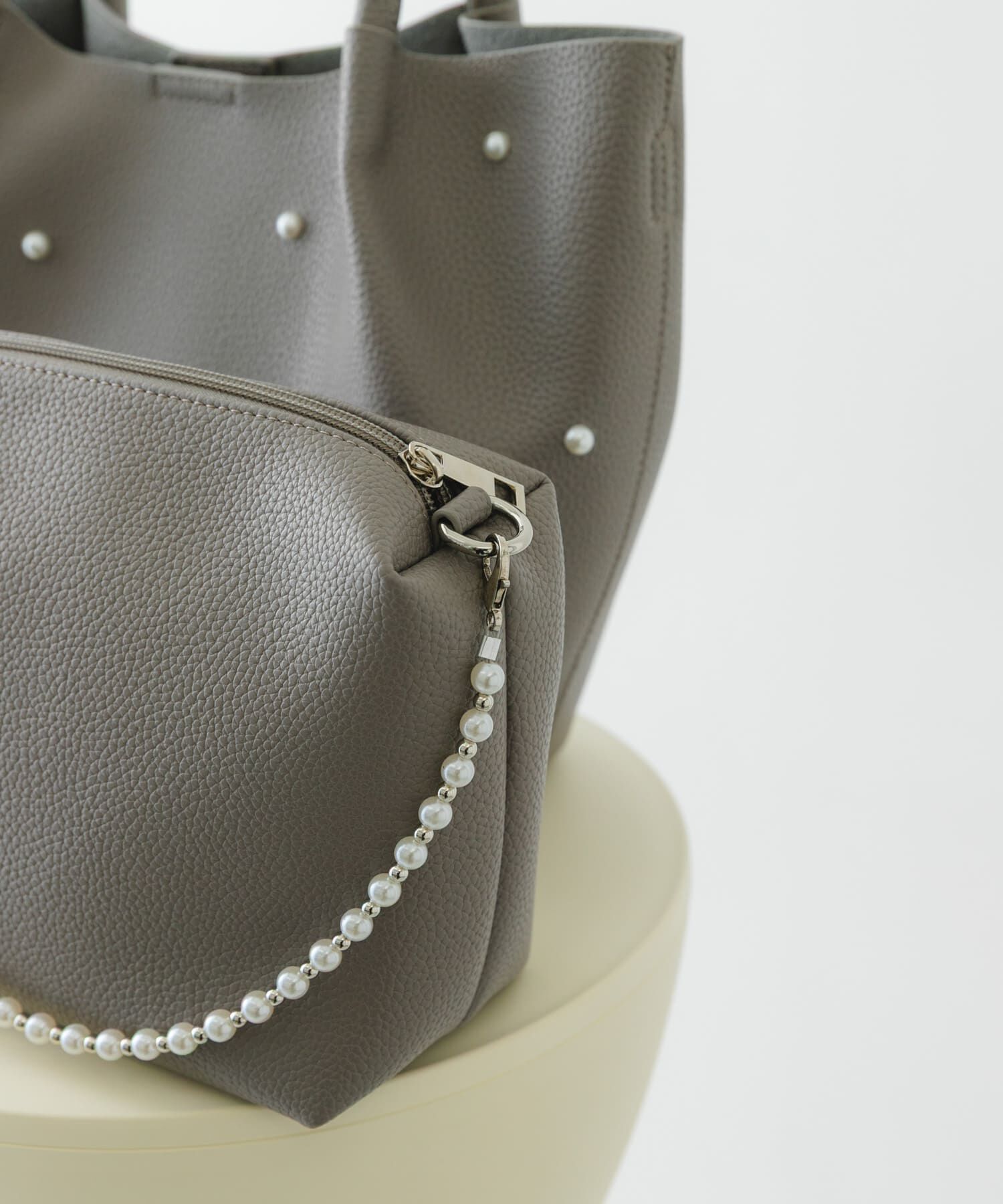 RODE SKO「インバッグ付パールバッグ」|ハンドバッグ|