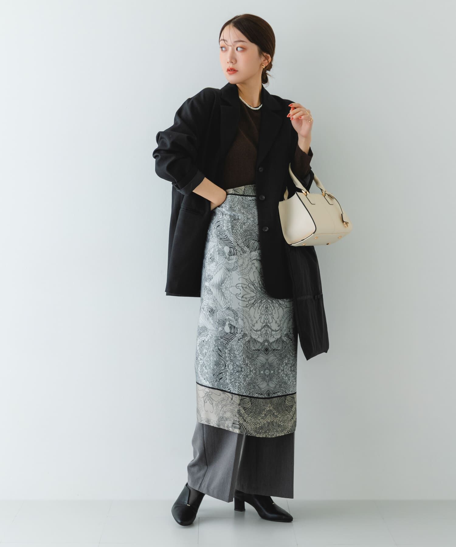 RODE SKO「3セットチャームスクエアバッグ」|ハンドバッグ|