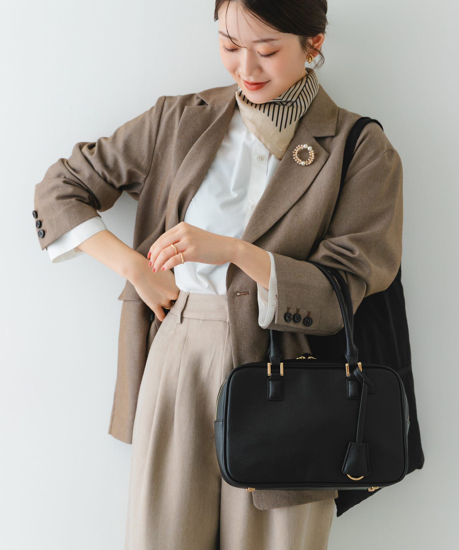 RODE SKO「3セットチャームボストンバッグ」|ボストンバッグ|