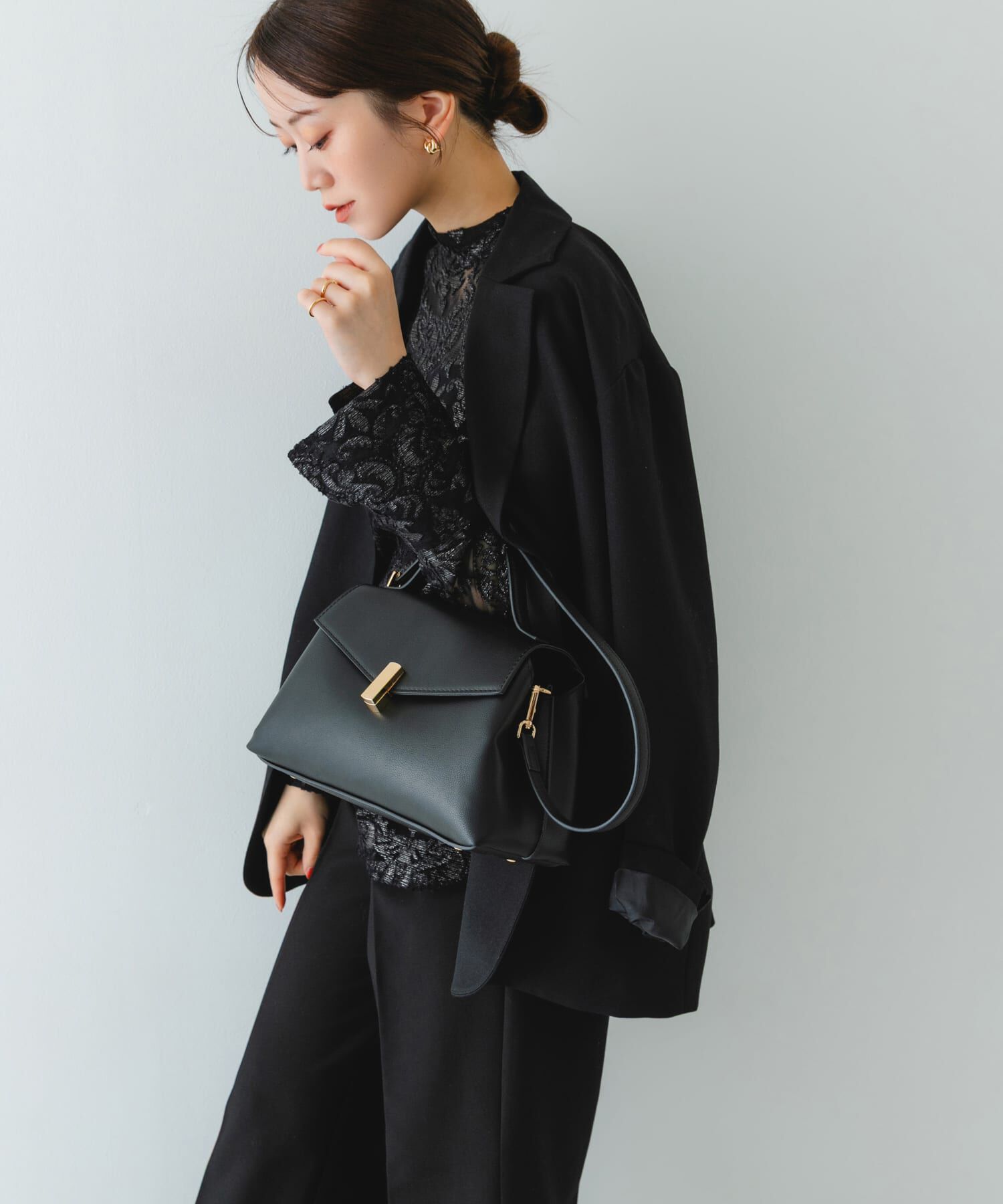 RODE SKO「フラップワンハンドルバッグ」|ハンドバッグ|