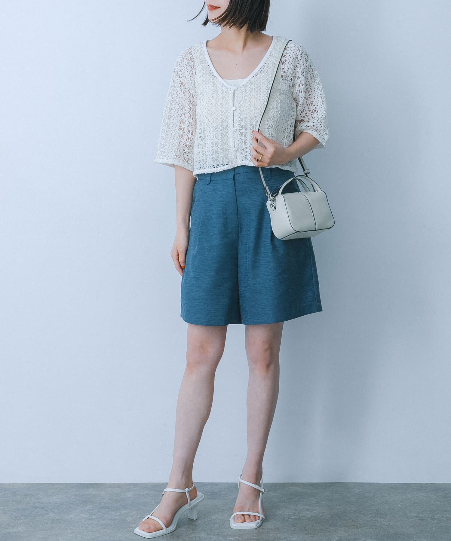 SENSE OF PLACE by URBAN RESEARCH「ウエストデザインハーフパンツ」|その他|