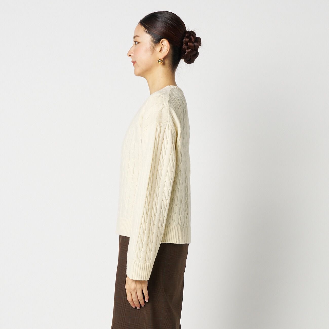 「Letroyes CABLE CREW NECK KNIT」|ニット・セーター|