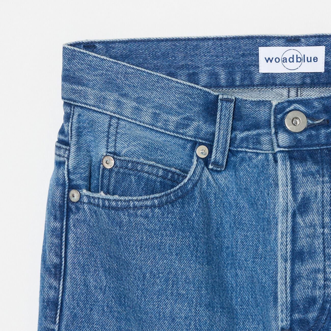  「woadblue SLIT STRAIGHT (PAINT)」|チノ|