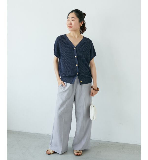  「《さらっとした素材感》タンブラーブッチャーイージーパンツ」|チノ|