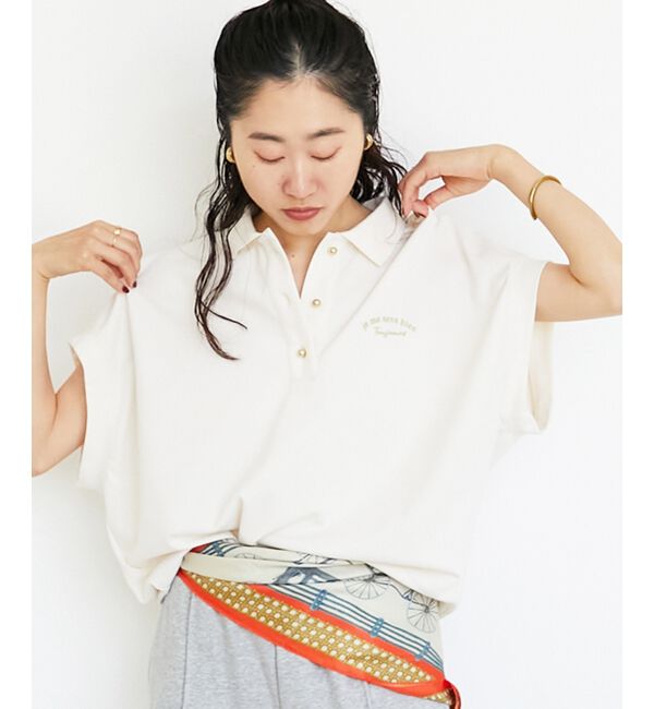  「ライトポンチポロシャツ」|ポロシャツ|オフ