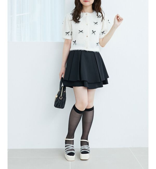 MAJESTICLEGON「シャイニークリアクロスサンダル」|サンダル|