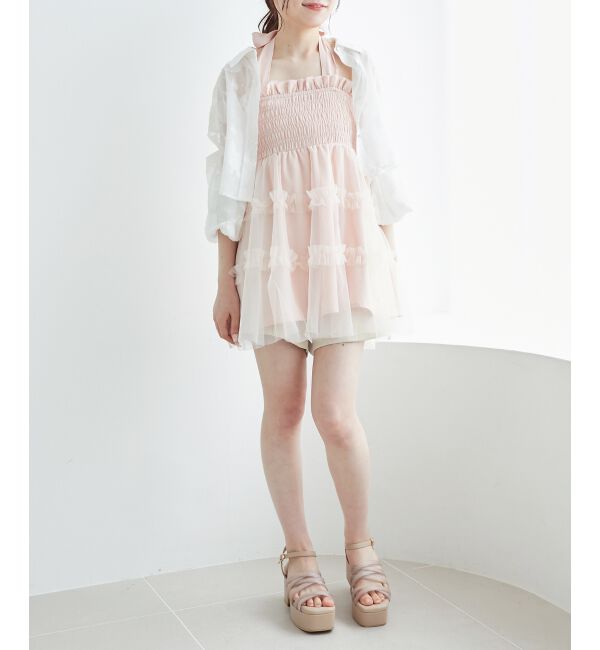 MAJESTICLEGON「シャイニークリアクロスサンダル」|サンダル|