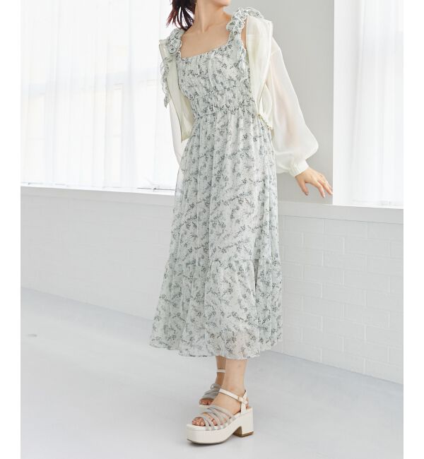 MAJESTICLEGON「シャイニークリアクロスサンダル」|サンダル|