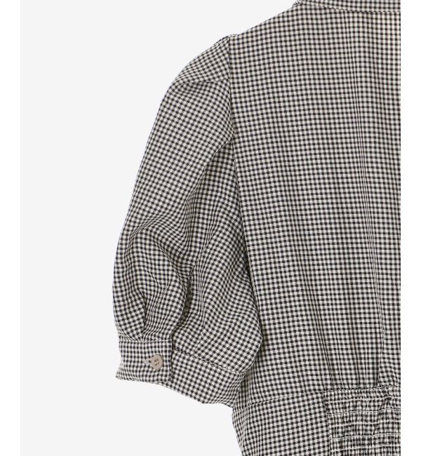  「サイドレースアップシャツワンピース」|ワンピース|