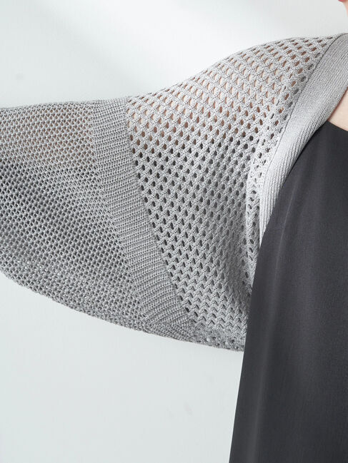 earth music&ecology「メッシュボレロ」|カーディガン|