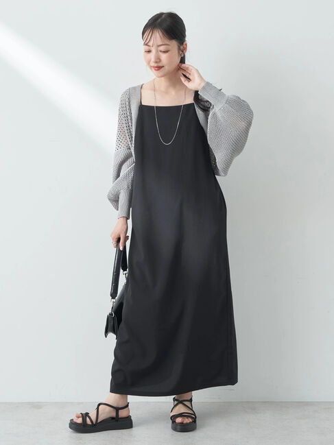 earth music&ecology「メッシュボレロ」|カーディガン|