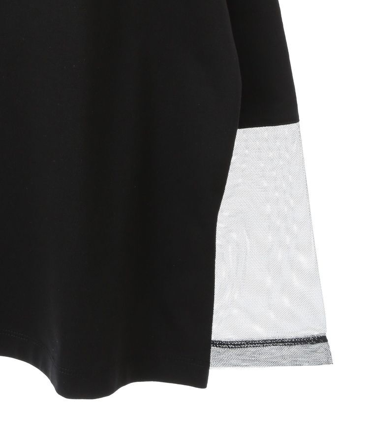 earth music&ecology「箔プリントグラフィックロンTee」|Tシャツ・カットソー|