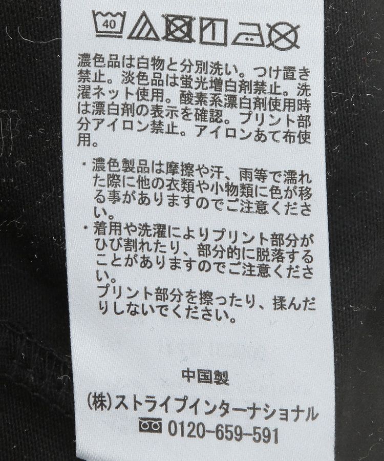 earth music&ecology「箔プリントグラフィックロンTee」|Tシャツ・カットソー|