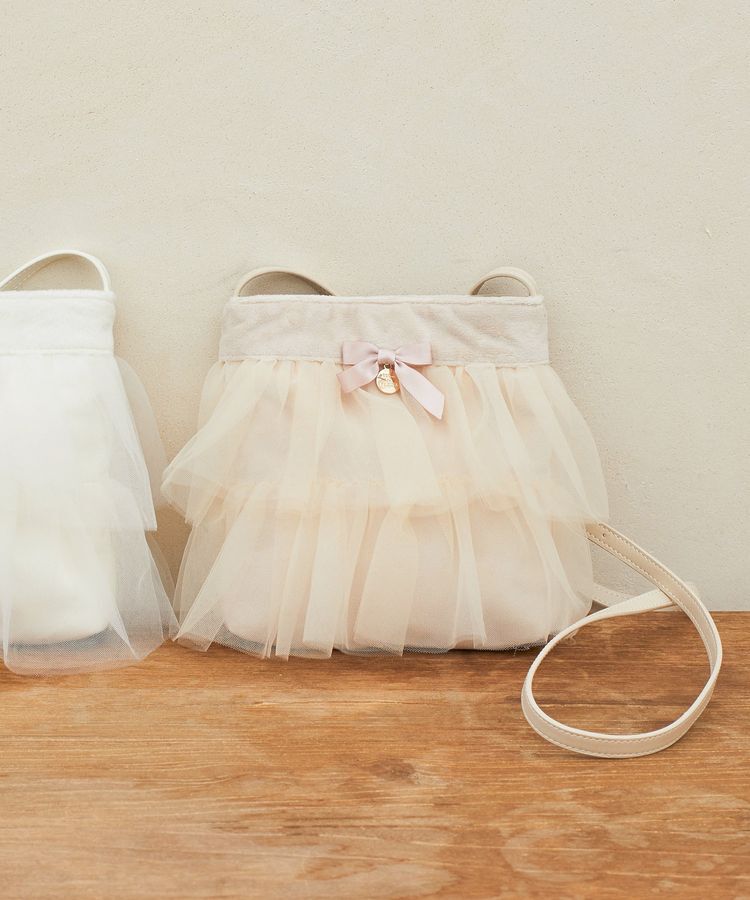 Maison de FLEUR「フローラフリルショルダーバッグ」|ショルダー・メッセンジャー|ベージュ