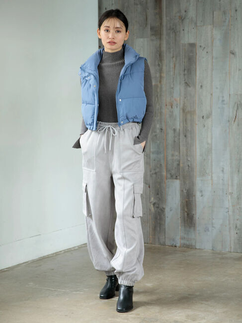 Green Parks「・Petit　Fleur　ボトルネックリブニット」|ニット・セーター|