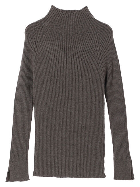 Green Parks「・Petit　Fleur　ボトルネックリブニット」|ニット・セーター|