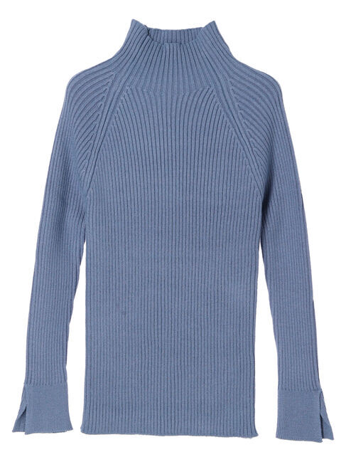 Green Parks「・Petit　Fleur　ボトルネックリブニット」|ニット・セーター|