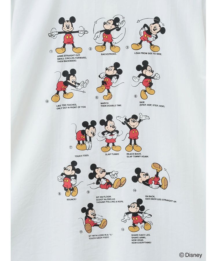 Green Parks「ミッキー＆フレンズ/体操プリント半袖シャツⅡ」|シャツ・ブラウス|