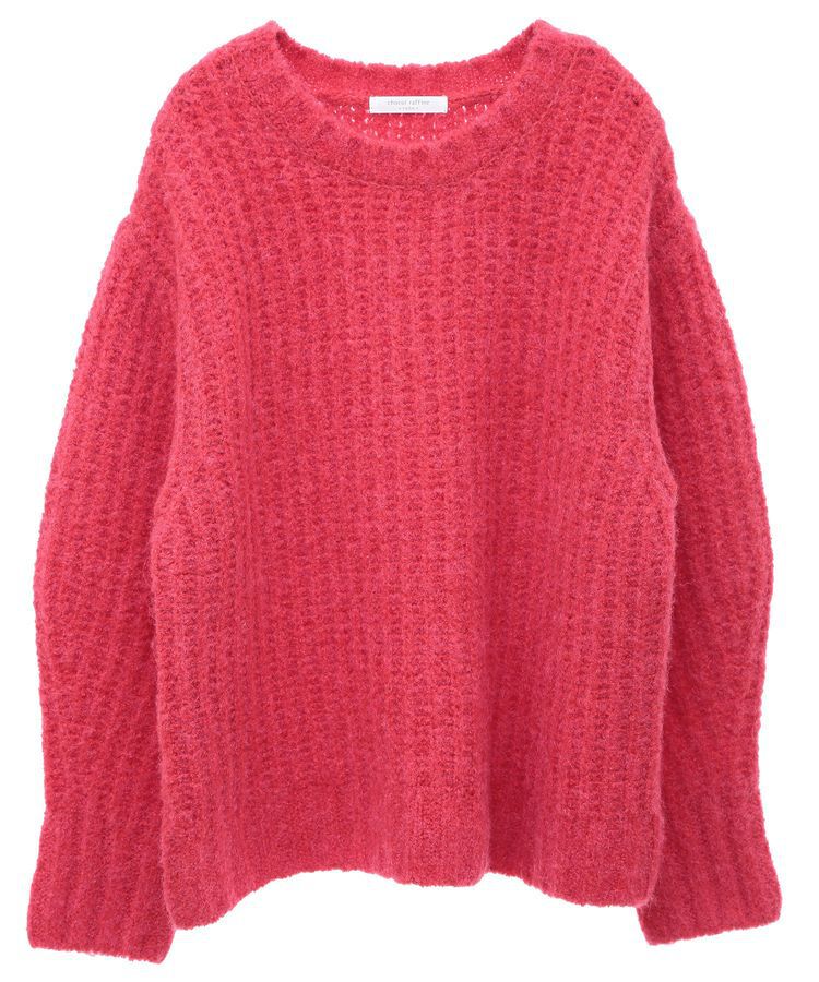 Green Parks「ざっくりローゲージニットプルオーバー」|ニット・セーター|