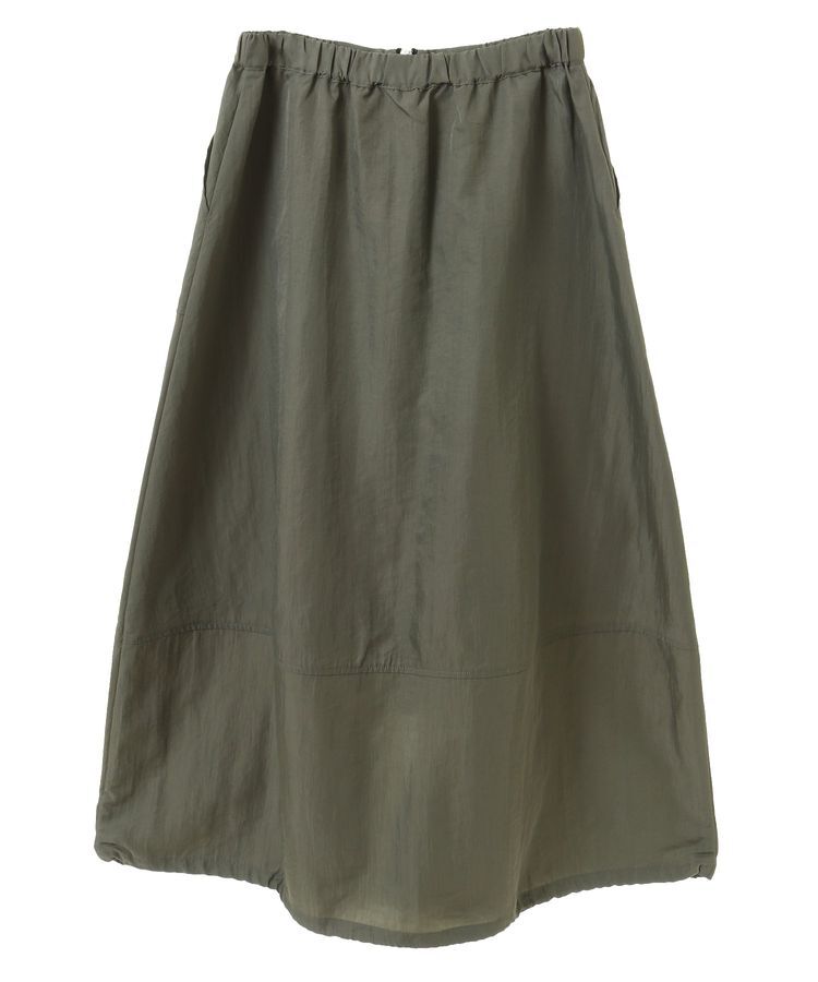 Green Parks「フロントZipコクーンスカート」|スカート|