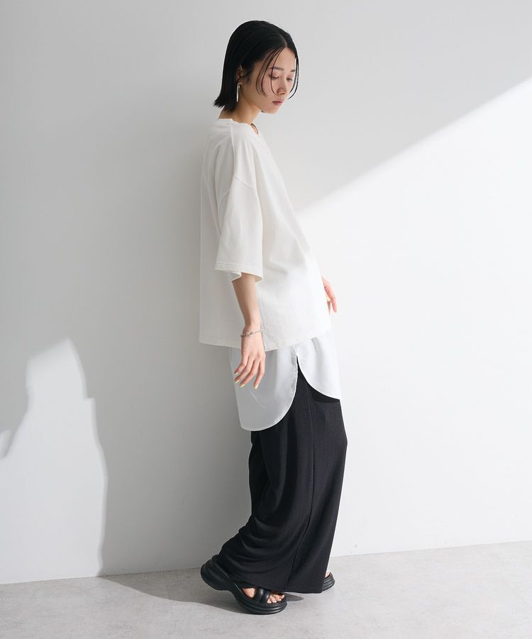 Green Parks「・SUGAR SPOON ミニウラケワイドTEE」|スウェット・ジャージ|