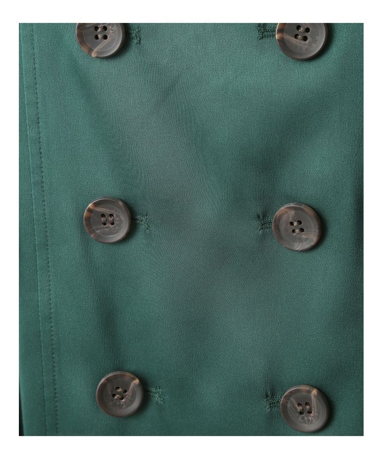 YECCA VECCA「トレンチデザインサテンスカート」|スカート|