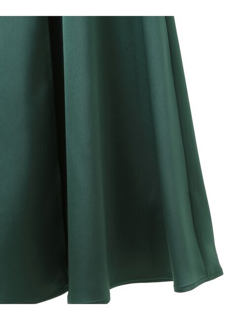 YECCA VECCA「トレンチデザインサテンスカート」|スカート|