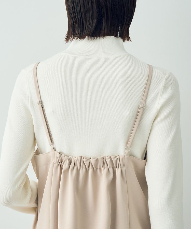 YECCA VECCA「【２点SET】ブルゾンセットキャミワンピース」|ワンピース|