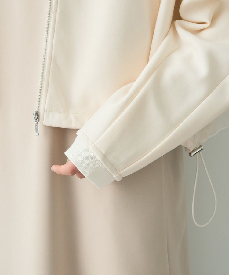 YECCA VECCA「【２点SET】ブルゾンセットキャミワンピース」|ワンピース|