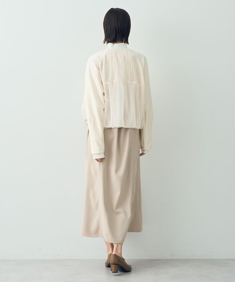 YECCA VECCA「【２点SET】ブルゾンセットキャミワンピース」|ワンピース|