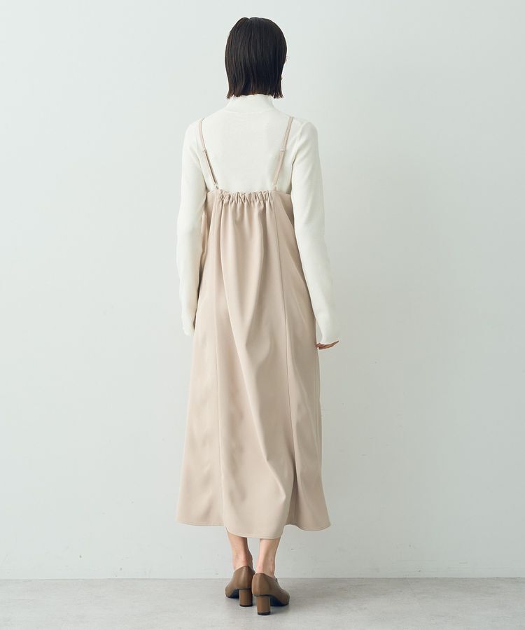 YECCA VECCA「【２点SET】ブルゾンセットキャミワンピース」|ワンピース|