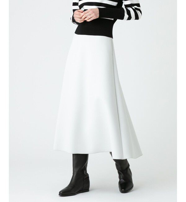 LOULOU WILLOUGHBY「【LOULOU WILLOUGHBY】ボンディングフレアスカート」|スカート|