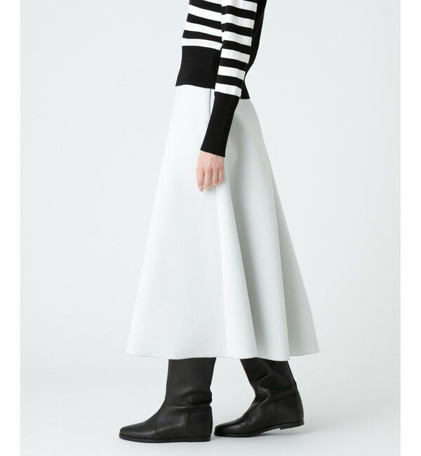 LOULOU WILLOUGHBY「【LOULOU WILLOUGHBY】ボンディングフレアスカート」|スカート|