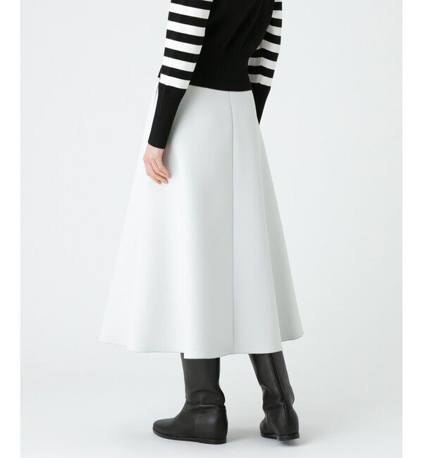 LOULOU WILLOUGHBY「【LOULOU WILLOUGHBY】ボンディングフレアスカート」|スカート|