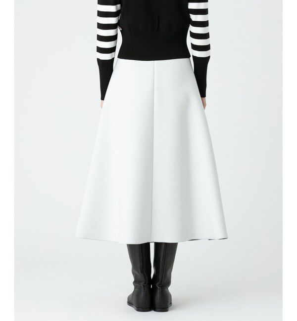 LOULOU WILLOUGHBY「【LOULOU WILLOUGHBY】ボンディングフレアスカート」|スカート|