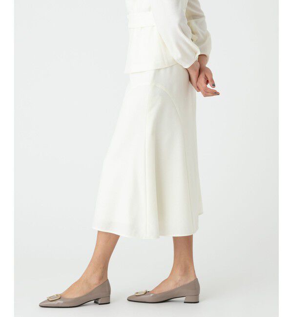 allureville「【セットアップ対応商品】Wジョーゼットソフトマーメイドスカート」|スカート|