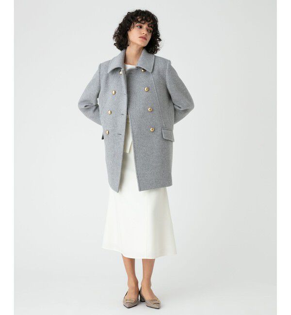 allureville「【セットアップ対応商品】Wジョーゼットソフトマーメイドスカート」|スカート|