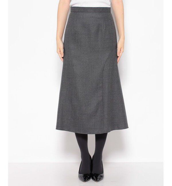 allureville「【セットアップ対応商品】Wジョーゼットソフトマーメイドスカート」|スカート|