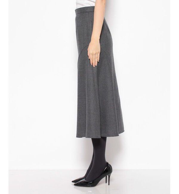 allureville「【セットアップ対応商品】Wジョーゼットソフトマーメイドスカート」|スカート|