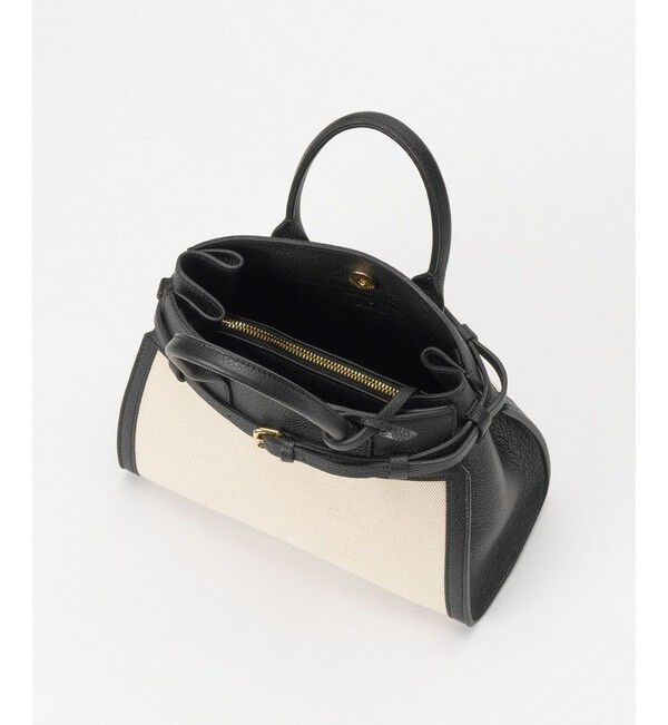 allureville「【CHRISTIAN VILLA per allureville】ベルテッドミニトートキャンバス」|ショルダー・メッセンジャー|