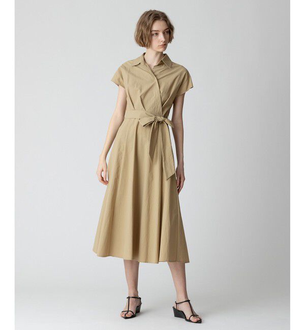 allureville「ナイロンカシュクールワンピース」|ワンピース|