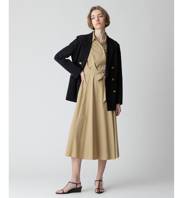 allureville「ナイロンカシュクールワンピース」|ワンピース|