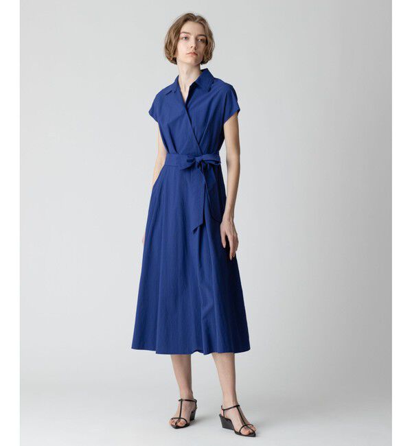 allureville「ナイロンカシュクールワンピース」|ワンピース|