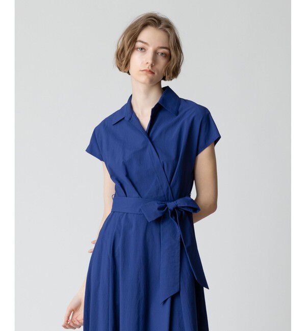 allureville「ナイロンカシュクールワンピース」|ワンピース|