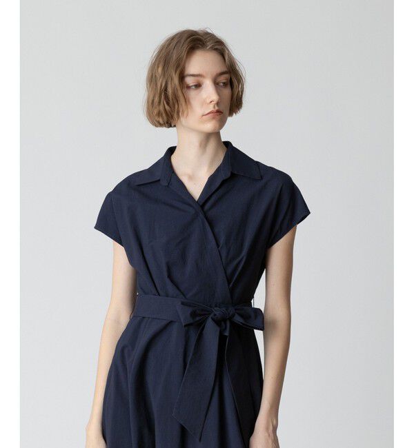 allureville「ナイロンカシュクールワンピース」|ワンピース|