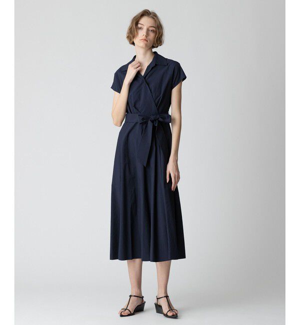 allureville「ナイロンカシュクールワンピース」|ワンピース|